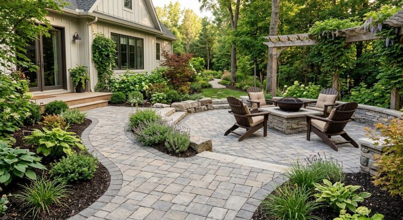 Pavers Installation project example